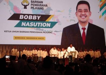 Barisan Pengusaha Pejuang Yang Diketuai Bobby Nasution Resmi Deklarasi Dukung Prabowo-Gibran