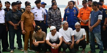 TNI AL Berhasil Bekuk Komplotan Perompak di Selat Malaka