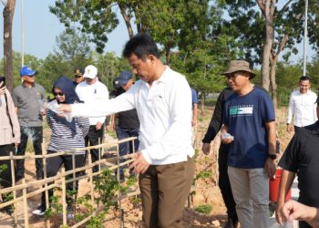 Tanam 1.800 Pohon Jati Mas, Kepala BP Batam : Terus Melaju Wujudkan Batam Baru yang Hijau dan Lestari