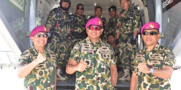 TNI AL Berhasil Raih Rekor Muri Kibarkan Merah Putih Raksasa Di Langit Kertajati