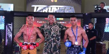 Bentuk Prajurit Tangguh dan Tangkas, TNI AL Gelar MMA Dankormar Fighting Championship