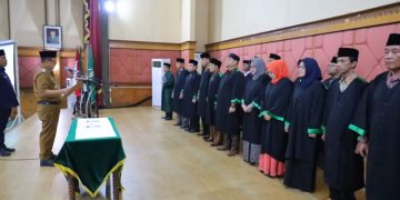 Pj. Wali Kota Bekasi Lantik Dewan Hakim MTQ Yang Ke-25 Tingkat Kota Bekasi