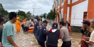 Banjir Rendam 4 Desa Hingga Puluhan Hektar Lahan Pertanian di Humbahas