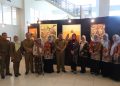 Pj. Ketua Dekranasda, Yolla Gani Buka Pameran Lukisan Cinta Puspa dan Satwa Di Galeri Dekranasda Kota Bekasi