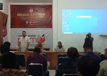 KPU Langkat Gelar Coffe Morning Dalam Rangka Sosialisasi Kampanye Pemilu 2024