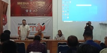 KPU Langkat Gelar Coffe Morning Dalam Rangka Sosialisasi Kampanye Pemilu 2024
