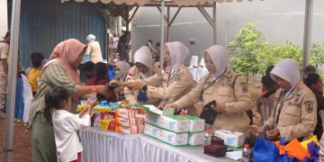 Sambut HUT ke-52, KORPRI TNI AL Giat Bakti Sosial di Bantargebang