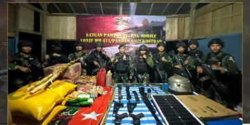 TNI Gagalkan Penyelundupan Senjata Api, Diduga Akan Dikirim ke Nduga Papua