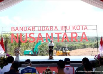 Jokowi Groundbreaking Bandara IKN, Ditargetkan Beroperasi Penuh Desember 2024