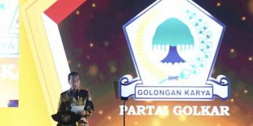 Hadiri HUT Golkar ke-59, Jokowi Sebut Politik Akhir-Akhir Ini Terlalu Banyak Drama