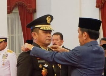 Jokowi Resmi Lantik Maruli Simanjuntak Jadi KSAD