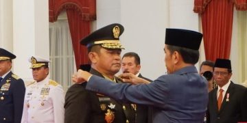 Jokowi Resmi Lantik Maruli Simanjuntak Jadi KSAD