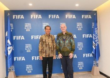 Presiden Jokowi Resmikan Kantor FIFA di Jakarta