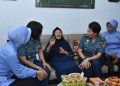 Jelang HUT Ke-61, Korps Wanita TNI AL Laksanakan Anjangsana di Kediaman Purnawirawan