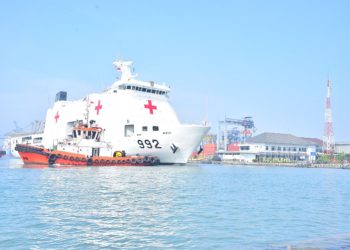 Kapal Rumah Sakit TNI AL Siap Angkut Bantuan Untuk Gaza