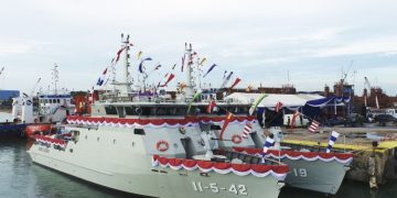 Dua Kapal Patroli Buatan Dalam Negeri Perkuat Jajajaran TNI Angkatan Laut