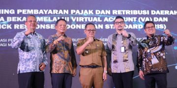 Pemkot Bekasi Launching Pembayaran Pajak Daerah Melalui VA dan QRIS