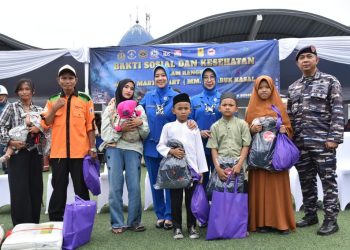 Kunjungan Ny. Fera Muhammad Ali Pada Bakti Sosial dan Kesehatan di Jakarta Utara