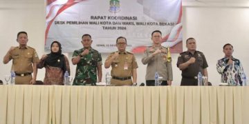 Pj. Wali Kota Bekasi Buka Rapat Koordinasi Desk Pilkada 2024