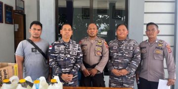 TNI AL Gagalkan Penyelundupan Miras Ilegal di Papua Tengah