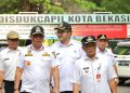 Pj. Wali Kota Bekasi Pimpin Apel Gabungan: Tingkatkan Pelayanan Jaga Marwah Sebagai Aparatur