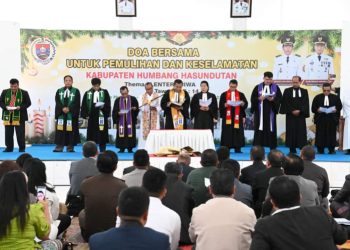 Pemkab Humbahas Gelar Doa Bersama Pemulihan dan Keselamatan Daerah