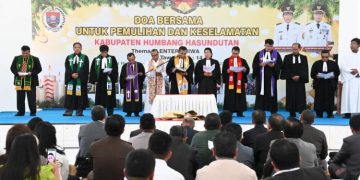 Pemkab Humbahas Gelar Doa Bersama Pemulihan dan Keselamatan Daerah