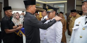 Plt Bupati Bongkar Pasang ASN Pemkab Langkat di Akhir Masa Jabatannya