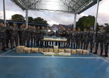 Jelang Pergantian Tahun, TNI AL Kembali Amankan Ratusan Liter Miras Ilegal