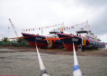 KKP Luncurkan 2 Kapal Pengawas Baru Berkecepatan Tinggi