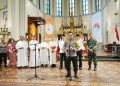 Natal di Gereja Katedral Jakarta, Kapolri: Jaga Persatuan di Tengah Perbedaan Pilihan Politik