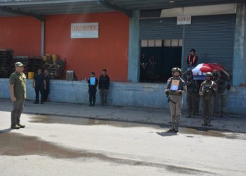Jenazah Briptu Anumerta Yang Tewas Ditembak KKB di Papua Diterbangkan ke Sulawesi