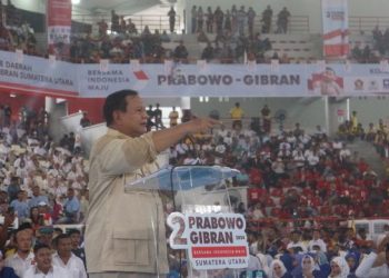 Prabowo Kampanye di Sumut, JDI Sumut :  Prabowo – Gibran Presiden-Wapres  2024-2029