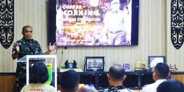 Pangdam XVIII Kasuari Ajak Jurnalis di Manokwari Jaga Suasana Damai di Pemilu 2024