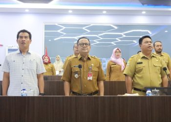 Pj. Wali Kota Bekasi Ikut Rakor Pengendalian Inflasi Yang Digelar Kemendagri