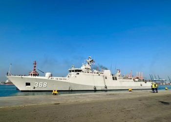 Sambut – Lepas KRI Frans Kaisiepo-368 di Jeddah