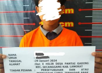 Polres Langkat Tangkap Pelaku Cabul Terhadap Anak