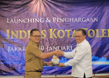 Naik Peringkat !! Pj Wali Kota Bekasi Raih Indeks Kota Toleran
