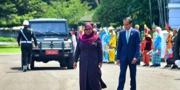 Bertemu Dengan Presiden Tanzania, Jokowi Bahas Kerja Sama Investasi Pertamina Hingga Farmasi