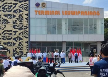 Jokowi Resmikan Terminal Leuwipanjang Senilai 70 Miliar