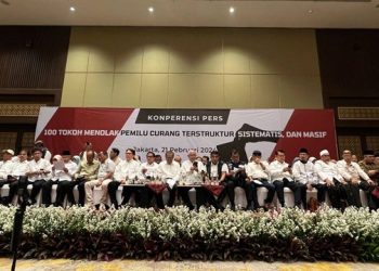 Sebanyak 100 Tokoh Tolak Hasil Pilpres 2024, Dukung Usulan Hak Angket Selidiki Kecurangan