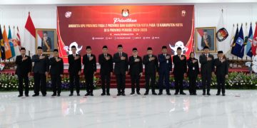 Wajah Baru Tujuh Anggota KPU Jatim Terpilih 2024-2029