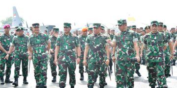 Bentuk Kesiapan Prajurit TNI, Kasal Hadiri Apel Gelar Pasukan Pengamanan Pemilu 2024