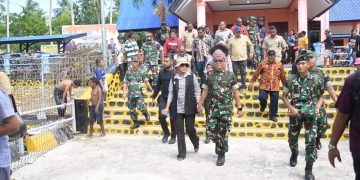 Hadiri HUT 169 PI, Pangdam XVIII Kasuari Ajak Masyarakat Bangun Tanah Papua