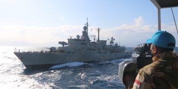 KRI Diponegoro-365 Laksanakan Mail Bag Transfer Exercise Dengan HS Limnos F-451 Di Laut Mediterania