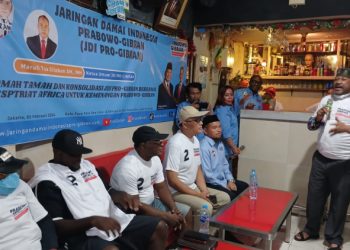 Ekspatriat Africa Kompak Mendukung Pasangan Capres Prabowo-Gibran, JDI PRO-GIBRAN Kampanye Tanpa Batas