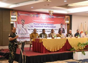 Hadiri Raker Bupati se Papua Barat, Pangdam XVIII Kasuari : Jaga Persatuan dan Kesatuan Bangsa