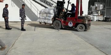 Bawa Bantuan Kemanusiaan, KRI Radjiman Wedyodiningrat-992 Tiba Di Mesir