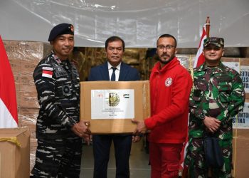 Tahap Debarkasi Bantuan Kemanusiaan Untuk Gaza di El Arish Mesir