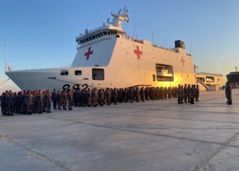 Usai Laksanakan Misi Kemanusiaan Korban Konflik Di Gaza, KRI RJW-992 Kembali Ke Tanah Air